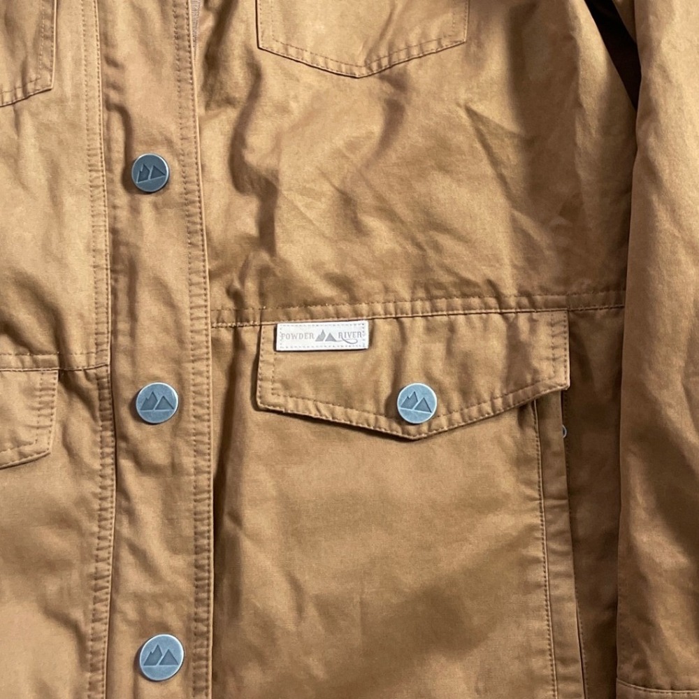 Powder River Outfitters‎ Panhandle Collection Mens XL Brown Field Utility Jacket - Picture 6 of 7